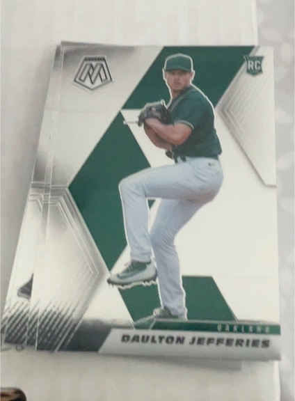 2021 Panini Mosaic #279 Daulton Jefferies — front