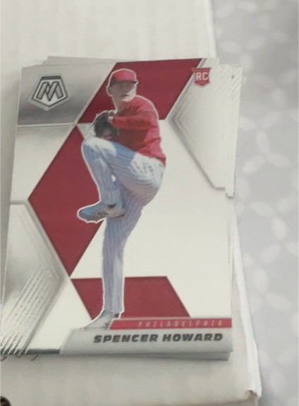 2021 Panini Mosaic #207 Spencer Howard — front
