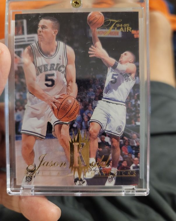 1994-95 Flair #202 Jason Kidd Rookie Card — front