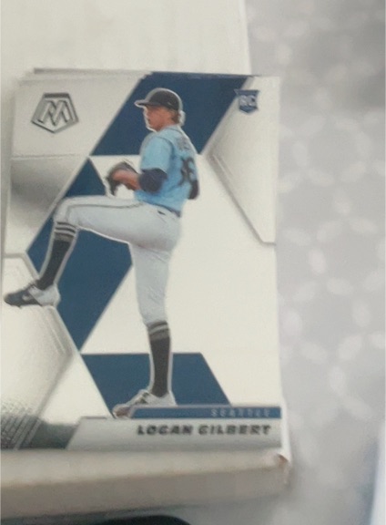 2021 Panini Mosaic #287 Logan Gilbert — front
