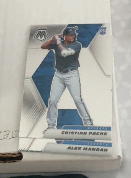 2021 Panini Mosaic #230 Cristian Pache — front