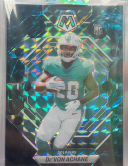 2023 Panini Mosaic #312 De'Von Achane — front