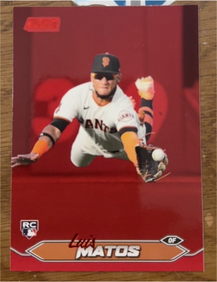 2024 Topps Stadium Club #209 Luis Matos — front