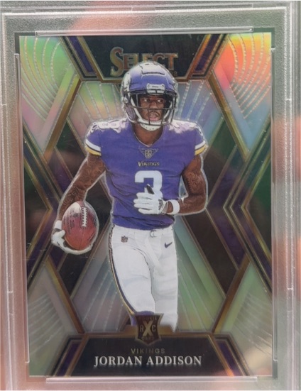2022 Panini Select #513 Jordan Addison — front