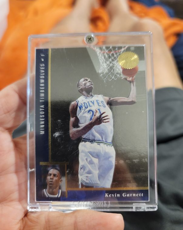 1995-96 SP Championship Series #62 Kevin Garnett — front