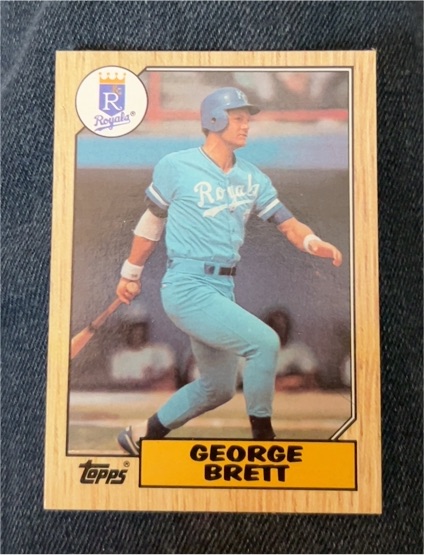 1987 Topps #400 George Brett — front