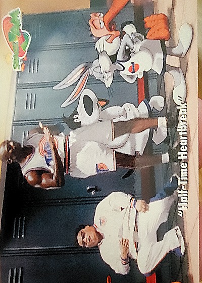 1996 Upper Deck Space Jam #45 Michael Jordan Half-Time Heartbreak — front