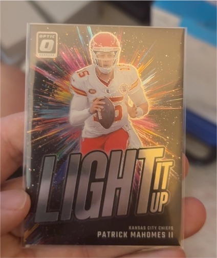 2024 Panini Donruss Optic #11 Light It Up Patrick Mahomes II — front