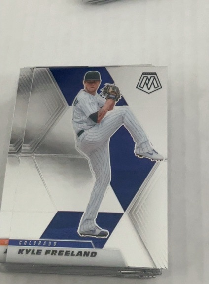 2021 Panini Mosaic #100 Kyle Freeland — front