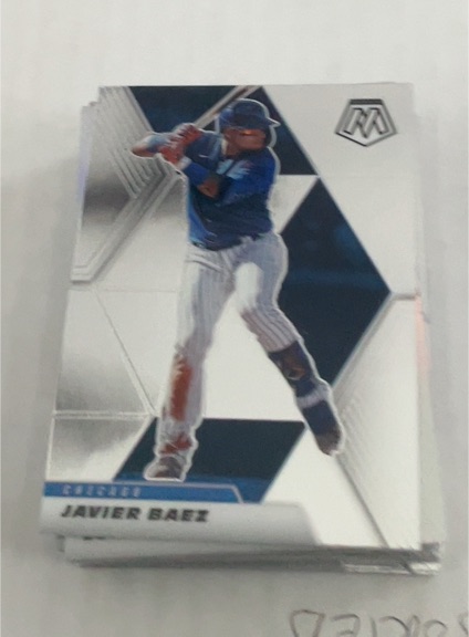2021 Panini Mosaic #147 Javier Baez — front