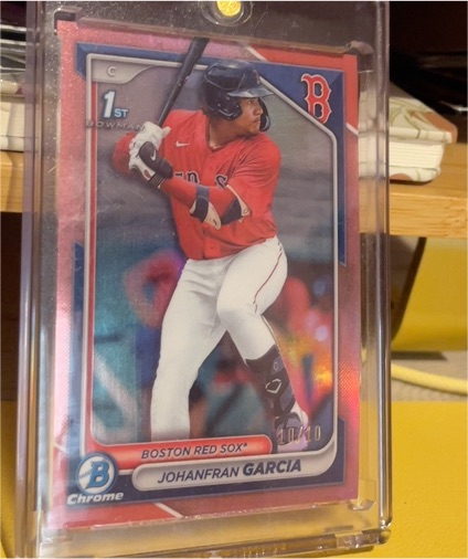 2024 Bowman Chrome #BCP-49 Johanfran Garcia — front