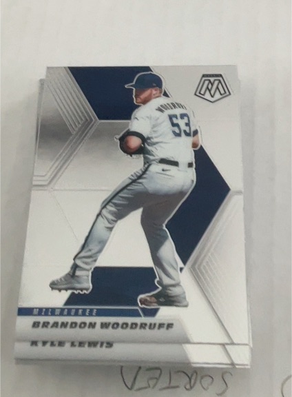 2021 Panini Mosaic #4 Brandon Woodruff — front