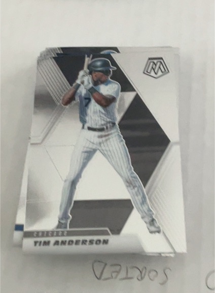 2021 Panini Mosaic #20 Tim Anderson — front