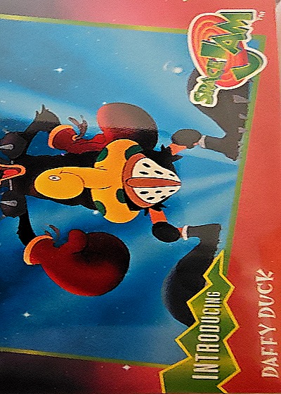 1996 Upper Deck Space Jam #3 Daffy Duck — front