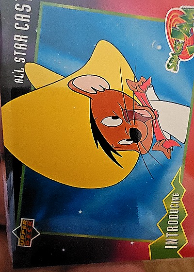 1996 Upper Deck Space Jam #15 Speedy Gonzales — front