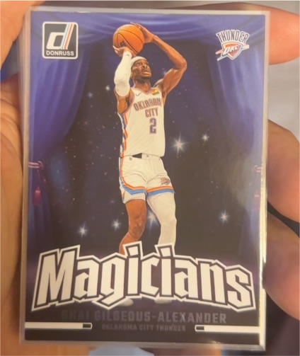 2024-25 Panini Donruss Magicians #3 Shai Gilgeous-Alexander — front