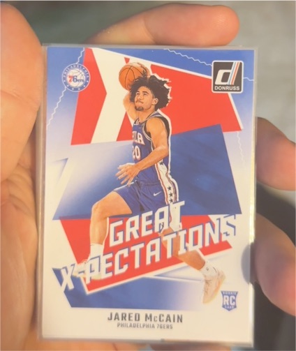 2024-25 Panini Donruss Great X-Pectations #5 Jared McCain — front