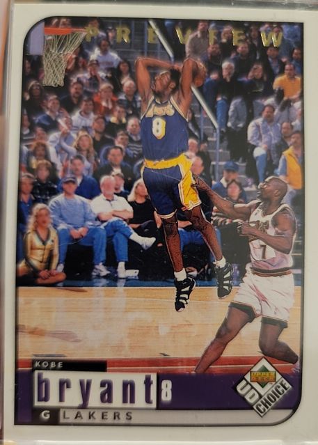 1998-99 Upper Deck UD Choice Preview #69 Kobe Bryant — front