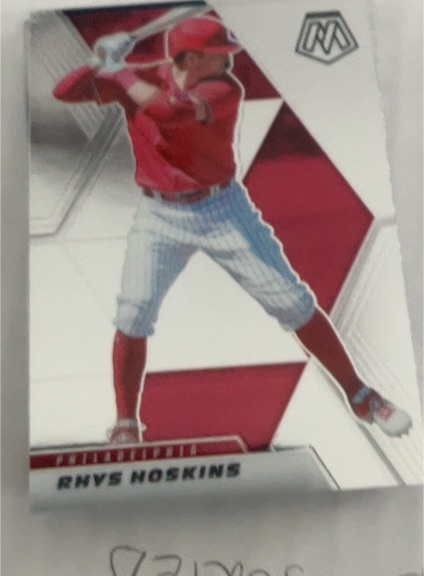 2021 Panini Mosaic #3 Rhys Hoskins — front