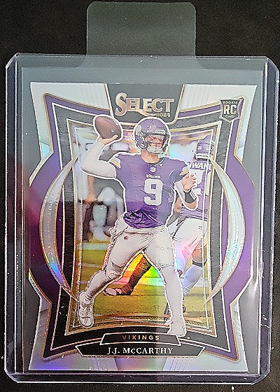 2024 Panini Select #24 J.J. McCarthy — front