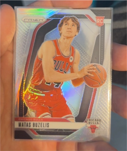 2024-25 Panini Prizm #252 Matas Buzelis — front