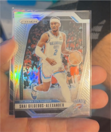 2024-25 Panini Prizm #113 Shai Gilgeous-Alexander — front