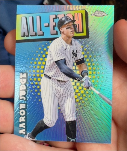 2025 Topps Chrome #CAE-2 Aaron Judge All-Etch Insert — front