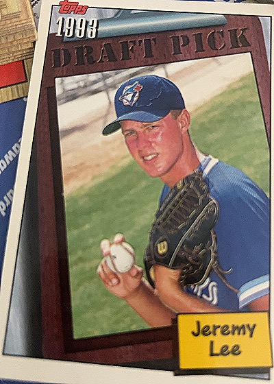 1994 Topps #206 Jeremy Lee — front
