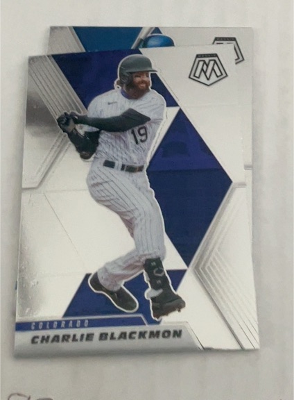 2021 Panini Mosaic #19 Charlie Blackmon — front