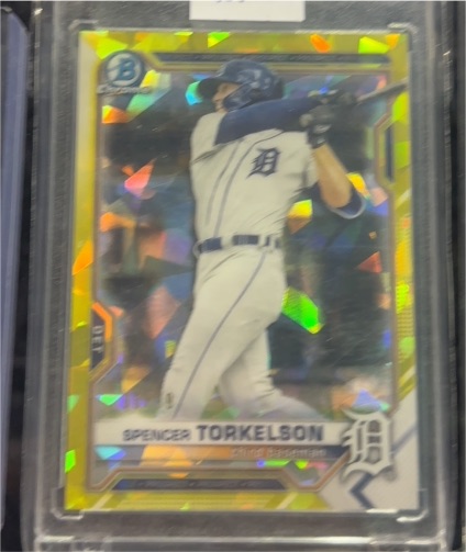 2021 Bowman Chrome Draft #BDC-20 Spencer Torkelson — front