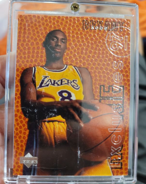 1996-97 Upper Deck Rookie Exclusives #R10 Kobe Bryant — front