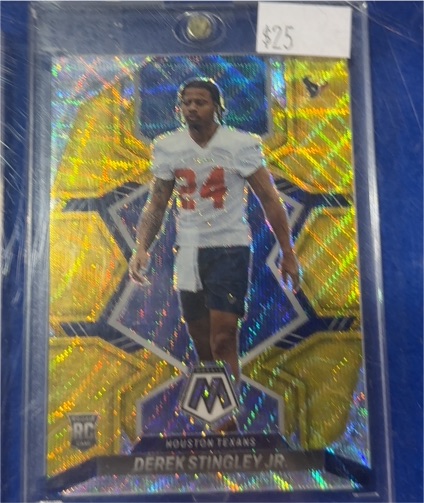 2022 Panini Mosaic #343 Derek Stingley Jr. — front