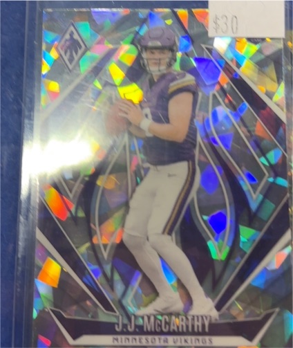 2024 Panini Phoenix #185 J.J. McCarthy — front