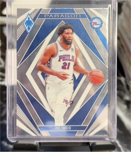 2023-24 Panini Phoenix #16 Joel Embiid Paragon — front