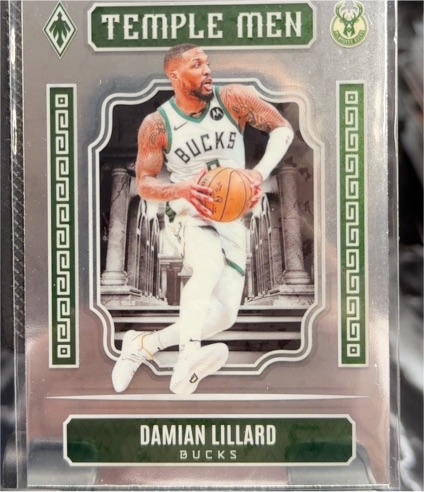 2023-24 Panini Phoenix Temple Men #5 Damian Lillard — front
