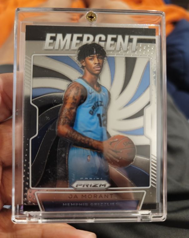 2019-20 Panini Prizm #17 Ja Morant — front