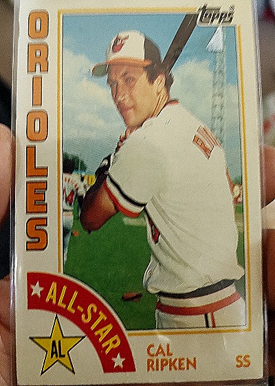 1984 Topps #400 Cal Ripken Jr. — front