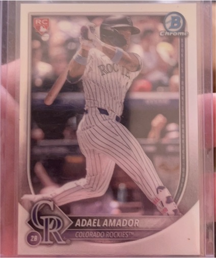 2025 Bowman Chrome #31 Adael Amador — front