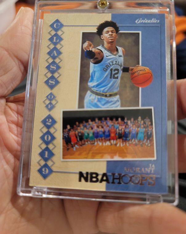2019-20 Panini NBA Hoops #9 Ja Morant Class of 2019 — front