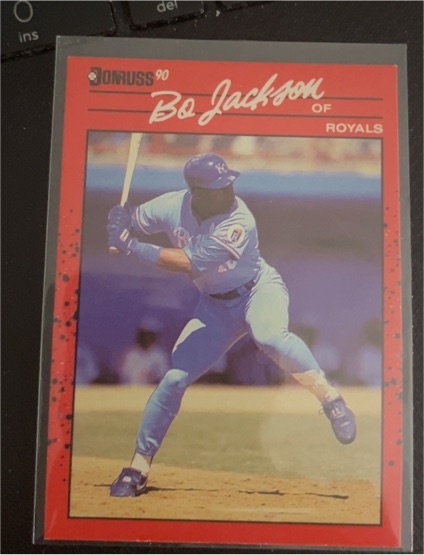 1990 Donruss #61 Bo Jackson — front