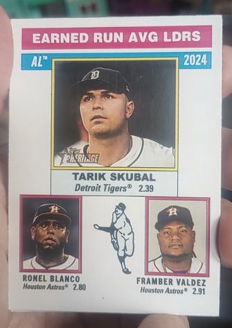 2025 Topps Heritage #202 Tarik Skubal — front