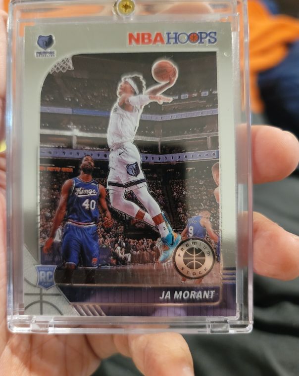 2019-20 Panini NBA Hoops Premium Stock #259 Ja Morant — front