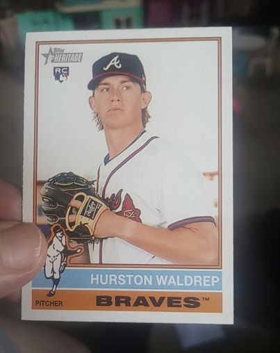2025 Topps Heritage #86 Hurston Waldrep — front