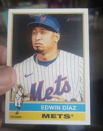 2025 Topps Heritage #243 Edwin Díaz — front