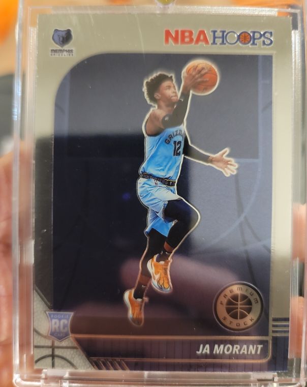 2019-20 Panini NBA Hoops Premium Stock #259 Ja Morant — front