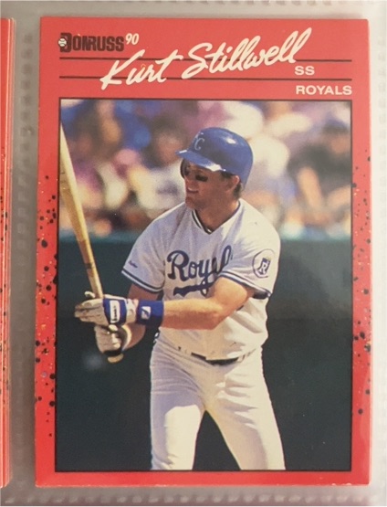 1990 Donruss #120 Kurt Stillwell Kansas City Royals — front