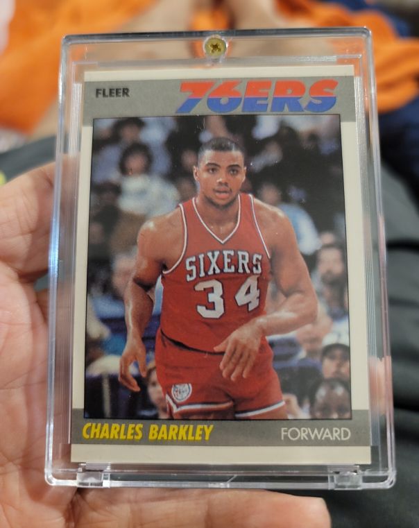 1987-88 Fleer #9 Charles Barkley — front