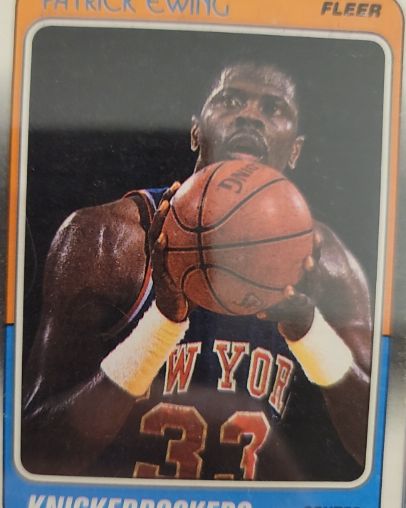 1988-89 Fleer #80 Patrick Ewing — front