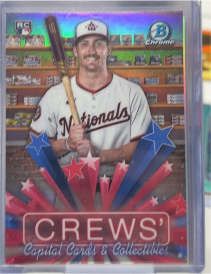 2025 Bowman Chrome #HS-12 Dylan Crews — front
