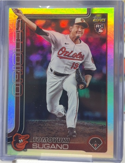 2025 Topps Series 2 #417 Tomoyuki Sugano — front